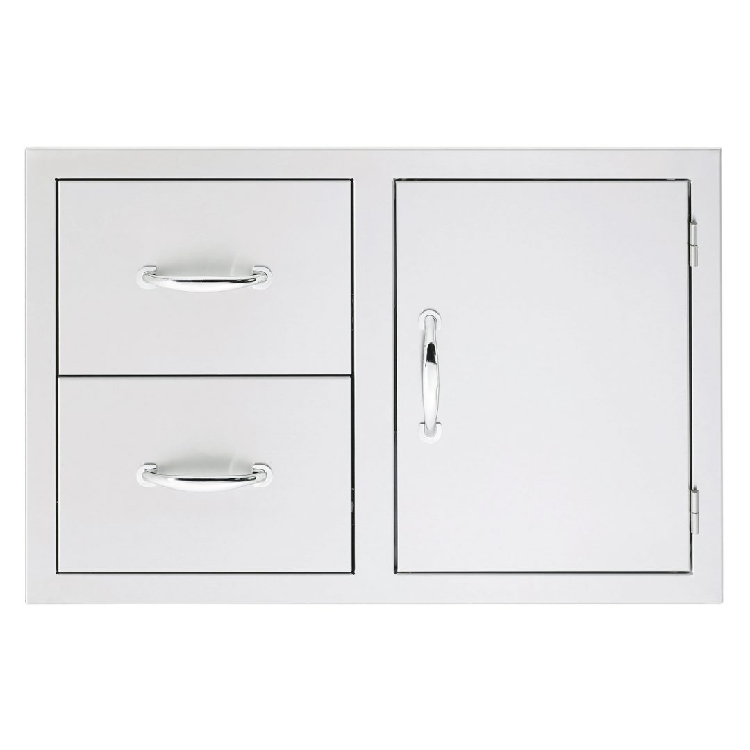 SUMMERSET 33" 2-Drawer & Vented LP Tank Pullout