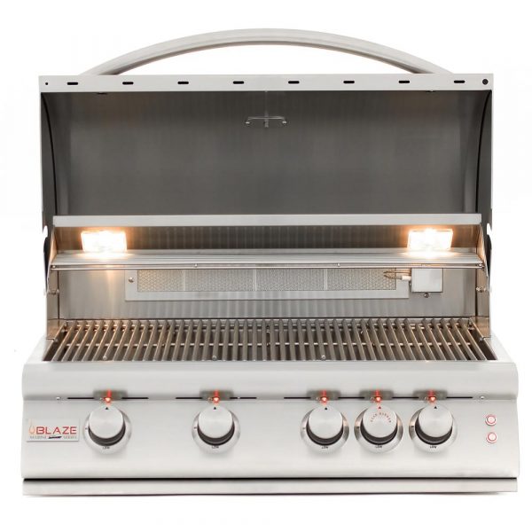 Blaze 4 Burner Premium LTE with Lights 32" Built-In Gas Grill