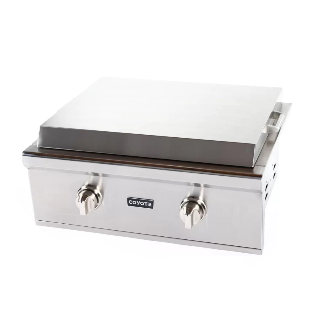 Coyote 30-Inch Built-In Flat Top Natural Gas Grill - C1FTG30NG