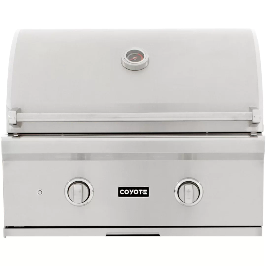 Coyote C-Series 28-Inch 2-Burner Built-In Natural Gas Grill - C1C28NG