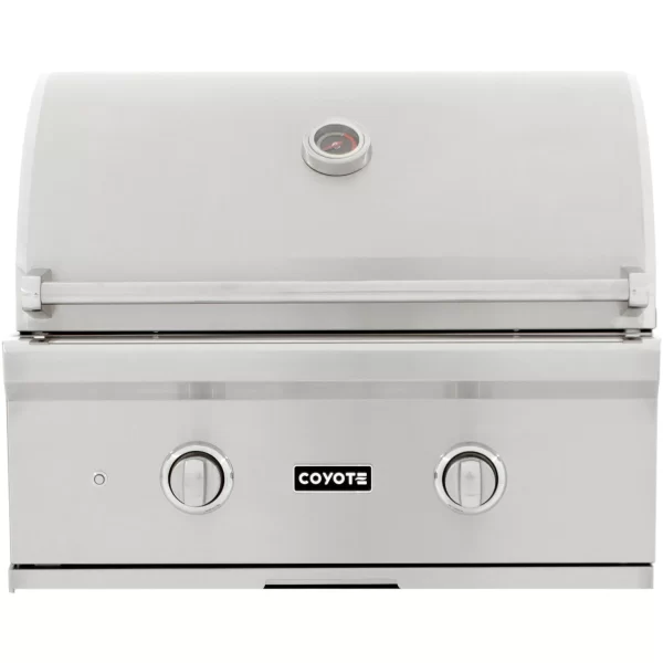 Coyote C-Series 28-Inch 2-Burner Built-In Natural Gas Grill - C1C28NG