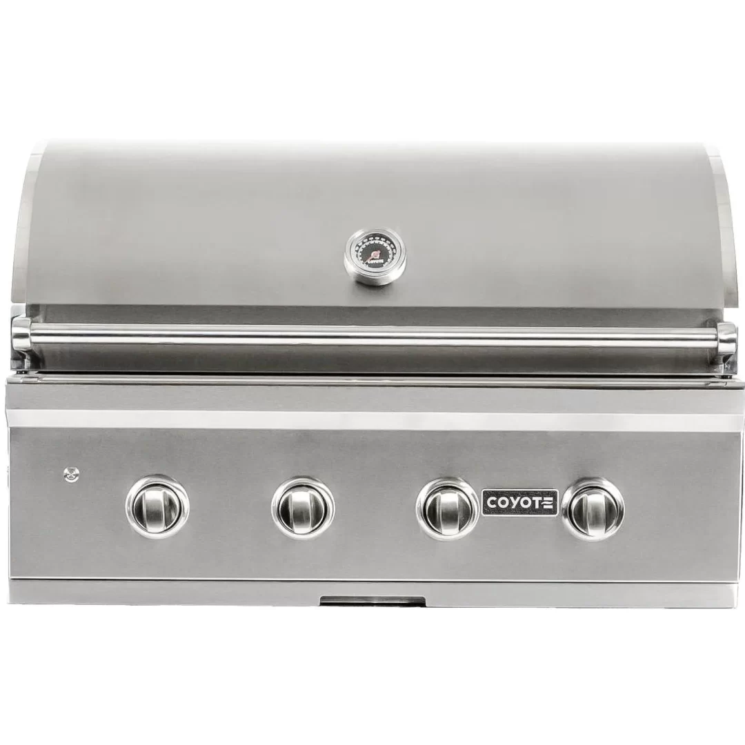 Coyote C-Series 36-Inch 4-Burner Built-In Propane Gas Grill - C2C36LP