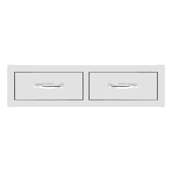 TrueFlame 32" Double Horizontal Drawer TF-DR2-32H