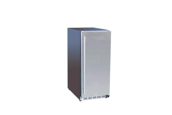 TrueFlame 15" Outdoor Rated Fridge w/Stainless Door TF-RFR-15S